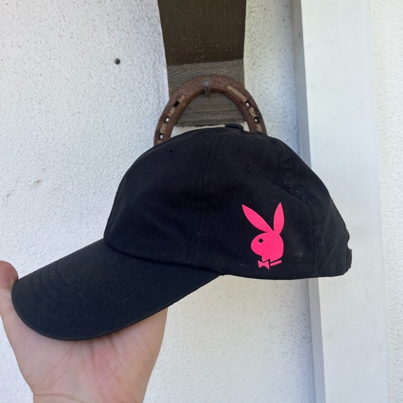 Black Anti Social Social Club ASSC x Playboy Hat Cap (OS) - Picture 2 of 7